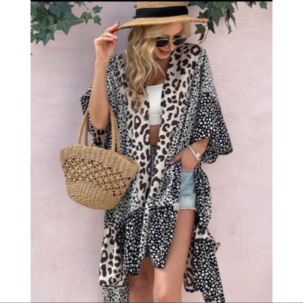 Leopard Kimono